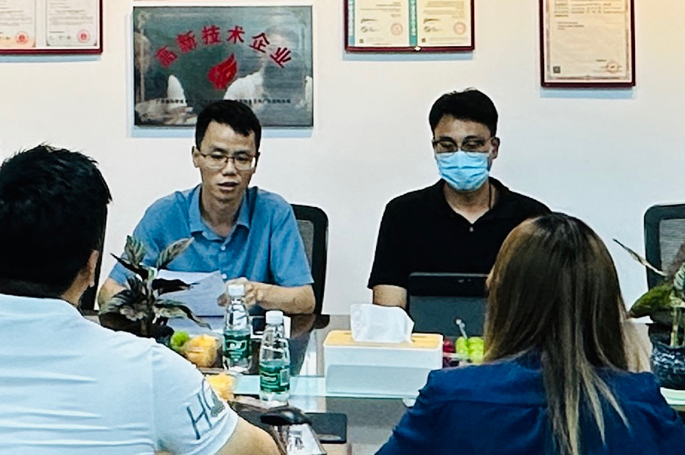 佛山市生態(tài)環(huán)境局、佛山市生態(tài)環(huán)境局順德分局領(lǐng)導(dǎo)蒞臨廣碧調(diào)研指導(dǎo)(圖2)